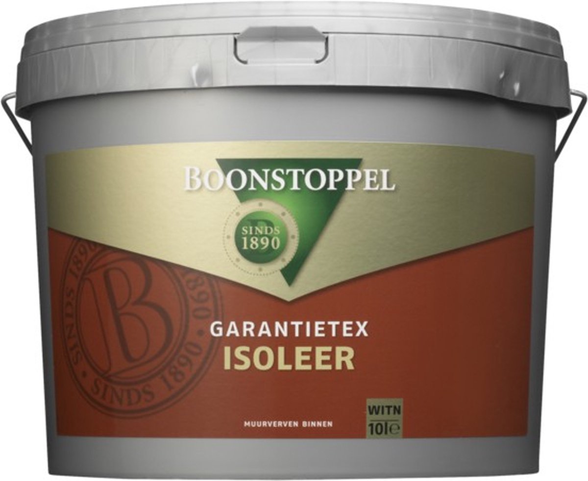 Boonstoppel Garantietex Isoleer - Op Kleur Gemengd - 10 L