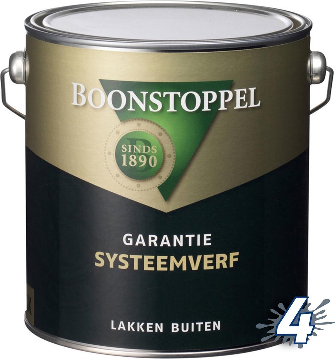 Boonstoppel Garantie Systeemverf - Op Kleur Gemengd - 2,5 L
