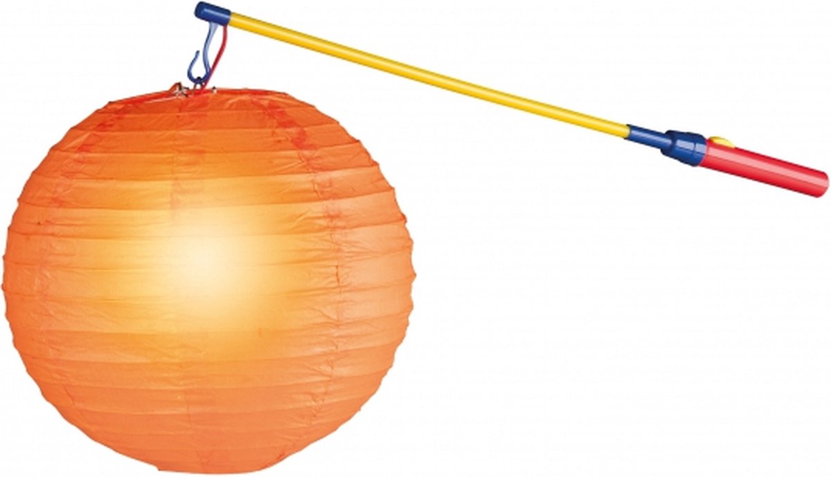 Pakket met 50 lampionstokjes met lichtje -