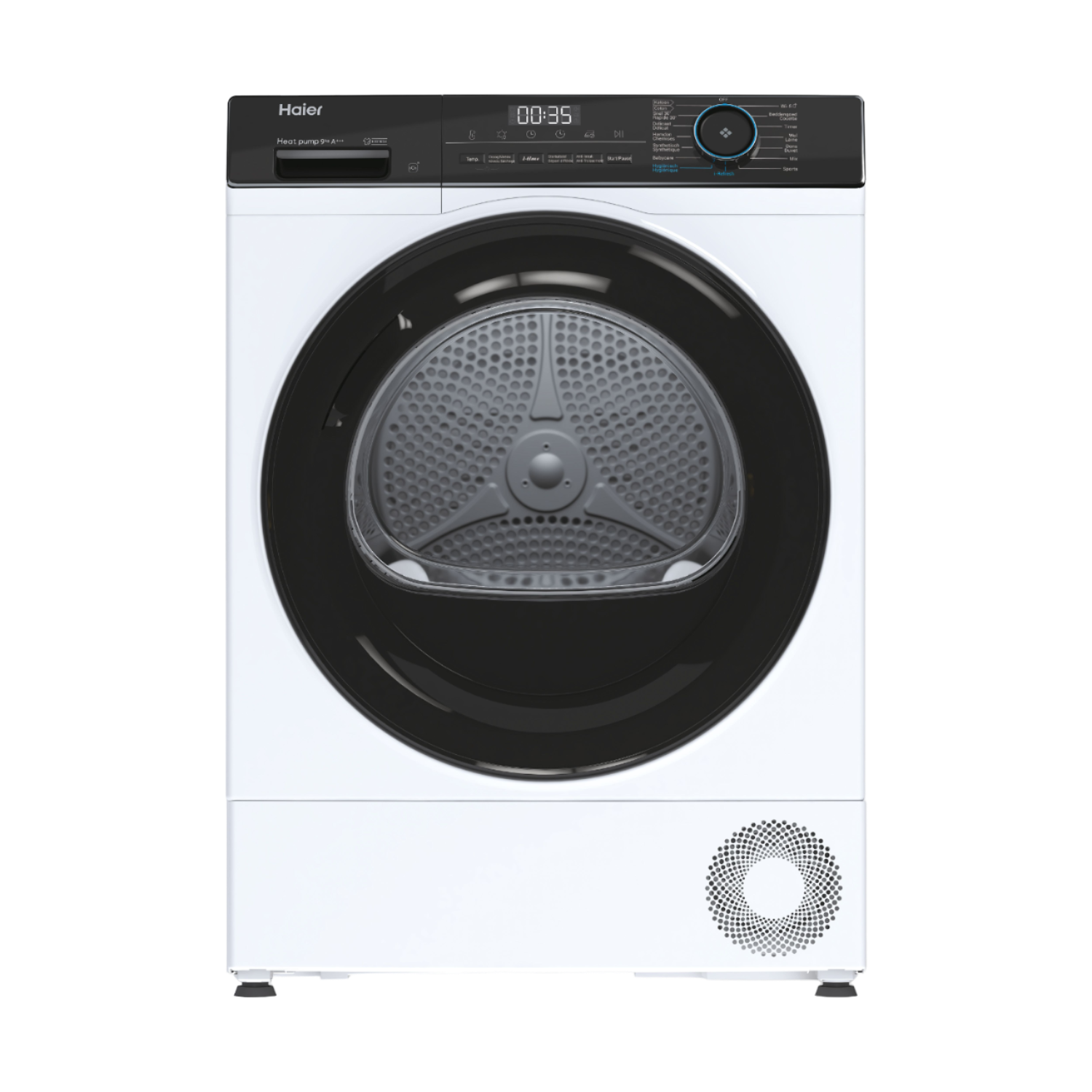 Haier Hd90-a3939e I-pro - Warmtepompdroger 9 Kg 64 Db Energielabel A+++