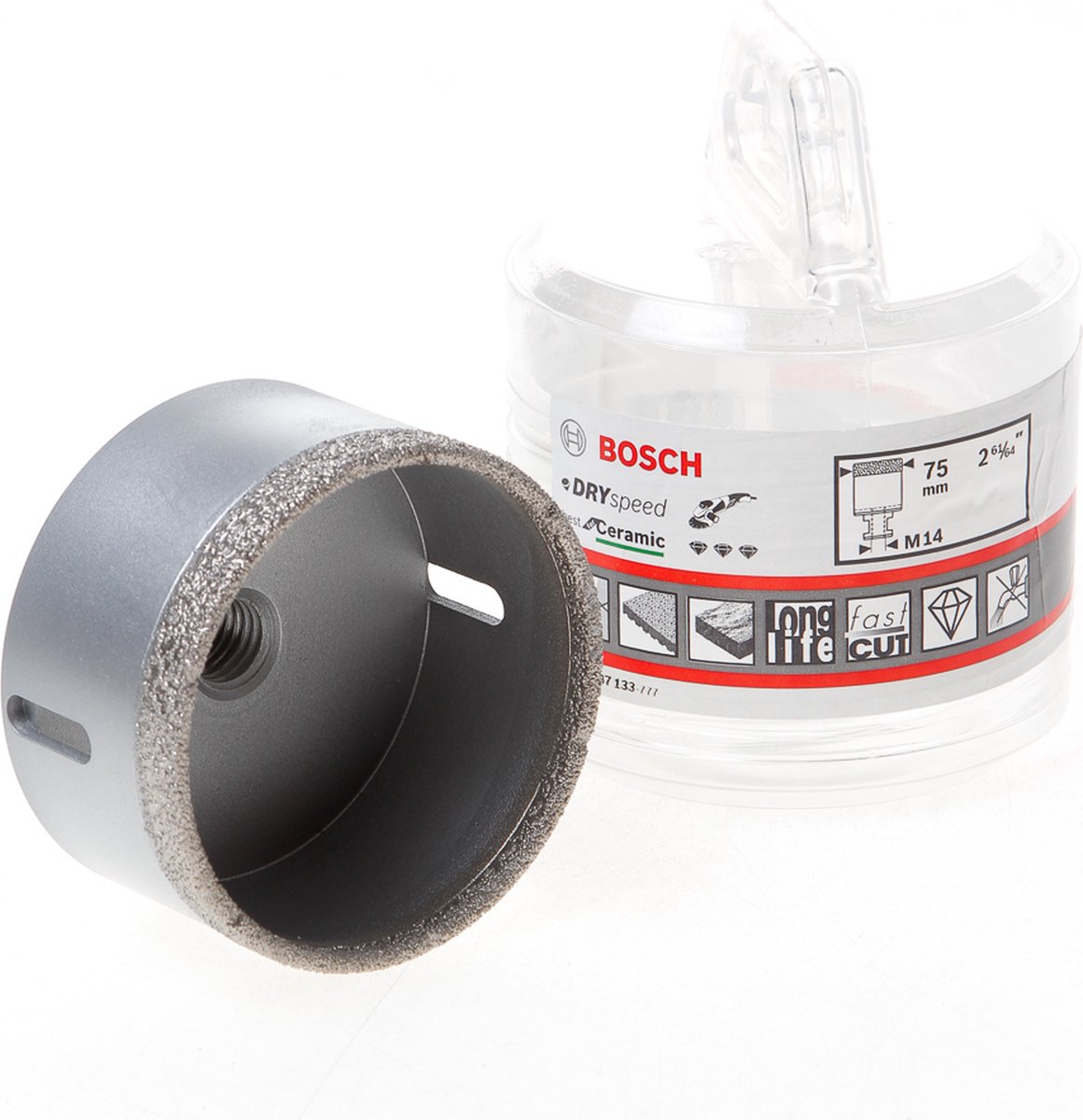 Bosch Accessoires Diamantboren voor droog boren Dry Speed Best for Ceramic 75 x 35 mm 1st - 2608587133