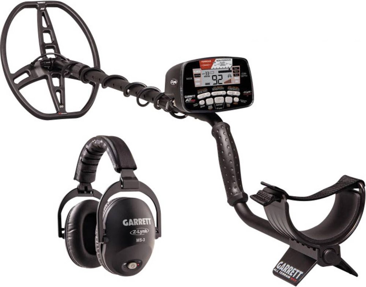 Garrett AT MAX International Metaaldetector Digitaal, Akoestisch 1142160