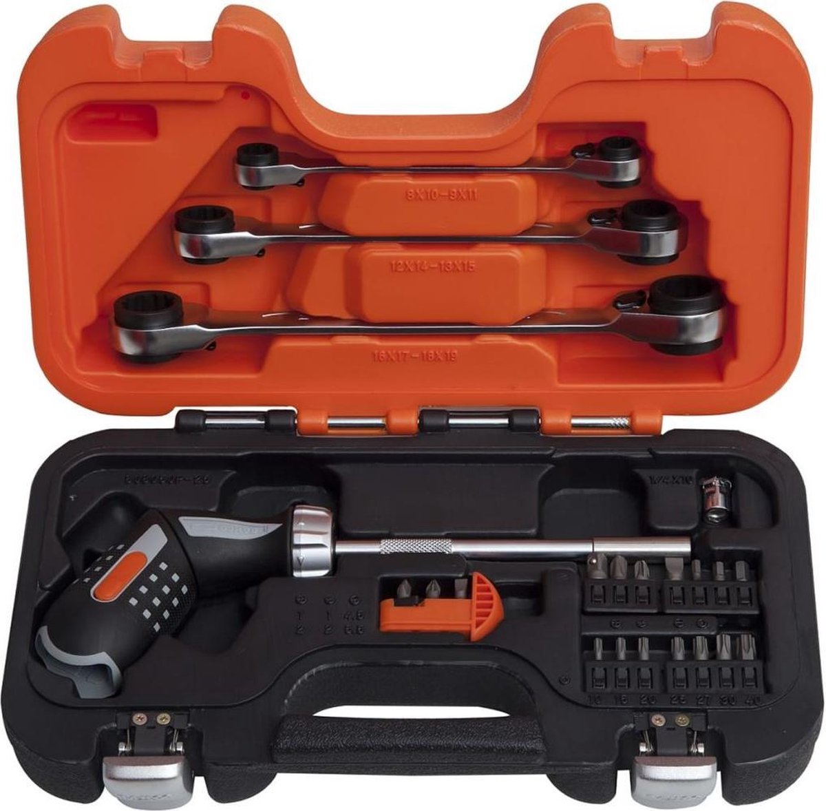Bahco pistool greep ratelschdraaier set | 808050P-25
