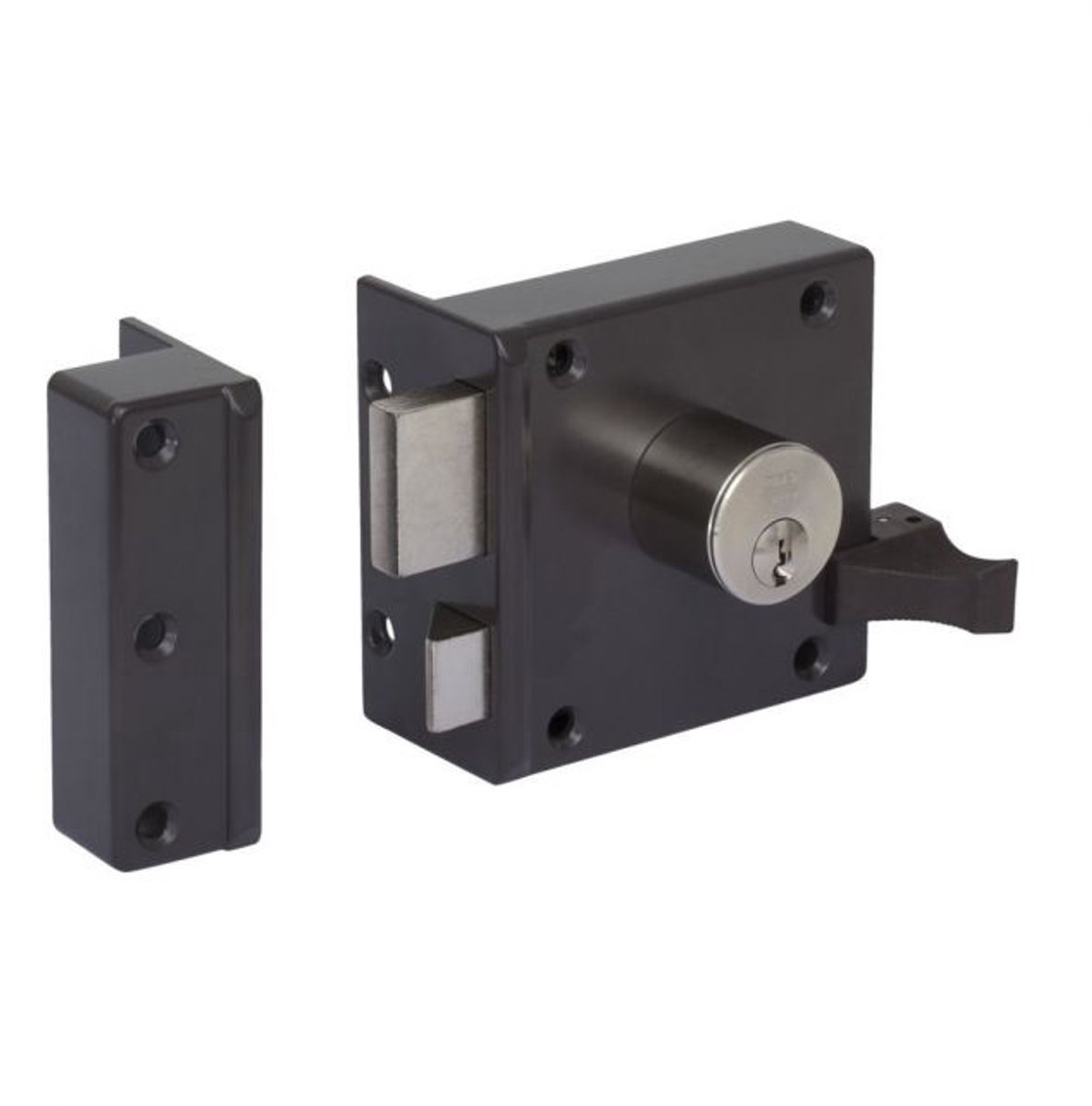 Lips 1754 AK Cilinderoplegslot met losse buitencilinder | dag- en nachtschoot | SKG** | DM 50mm | draairichting 1 | inclusief anti-kerntrekring. -