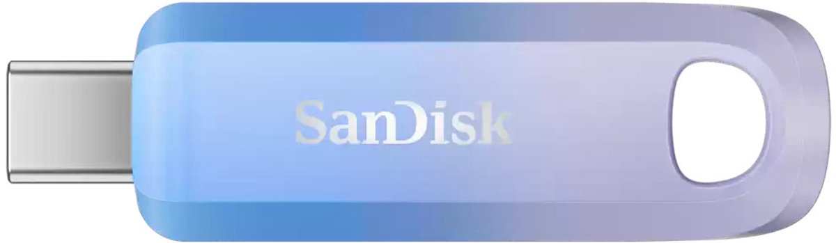 SanDisk Creator USB-stick Retail 1 TB Blauw, Lilac Purple SDCZ75C-1T00-G46 USB-C 3.2 Gen 1