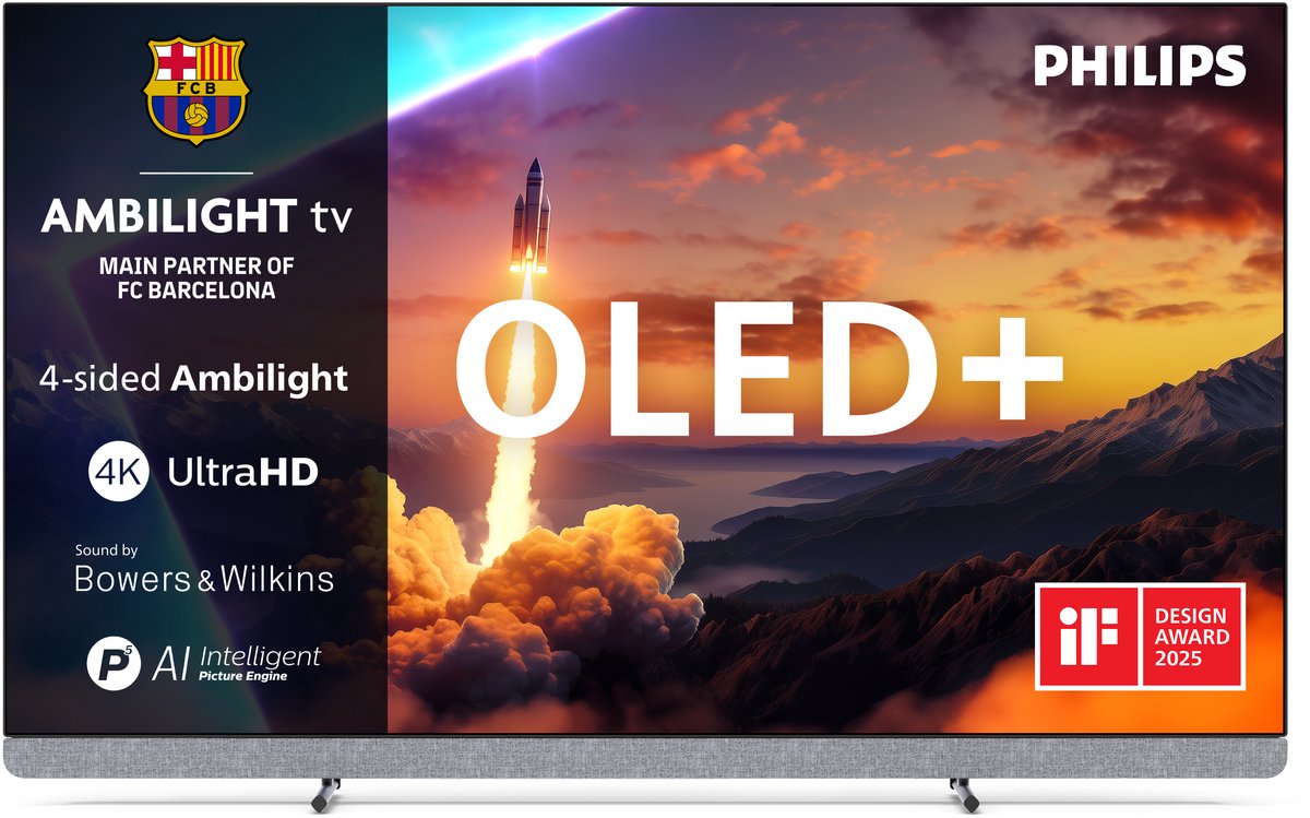 Philips 65OLED910/12 (2025) | 4K Ultra HD TV's | Beeld&Geluid - Televisies | 8718863046913
