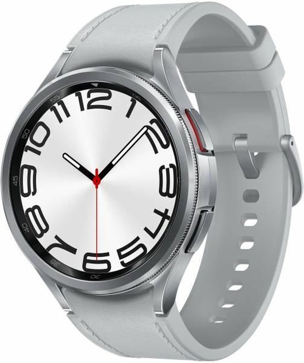 Samsung Galaxy Watch6 Classic, 47mm, Bluetooth, Zilver (Zilver)