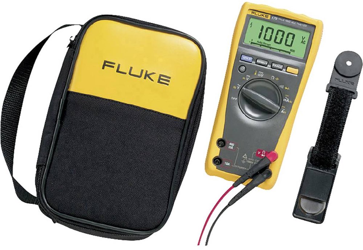 Fluke FLUKE-179 EGFID/TPAK/C25 Multimeter Digitaal CAT III 1000 V, CAT IV 600 V Weergave (counts): 6000