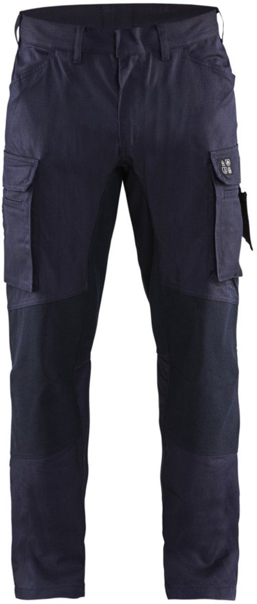 Blåkläder Multinorm werkbroek Inherent met stretch 14861512 | Marineblauw | Maat 48 - 7330509661925