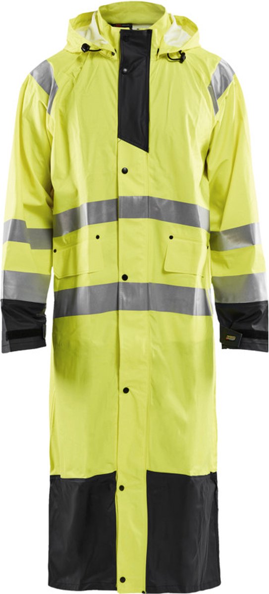 Blåkläder Regenjas High-Vis LEVEL 1 43252000 | High-Vis Geel/Zwart | Maat L - 7330509571347