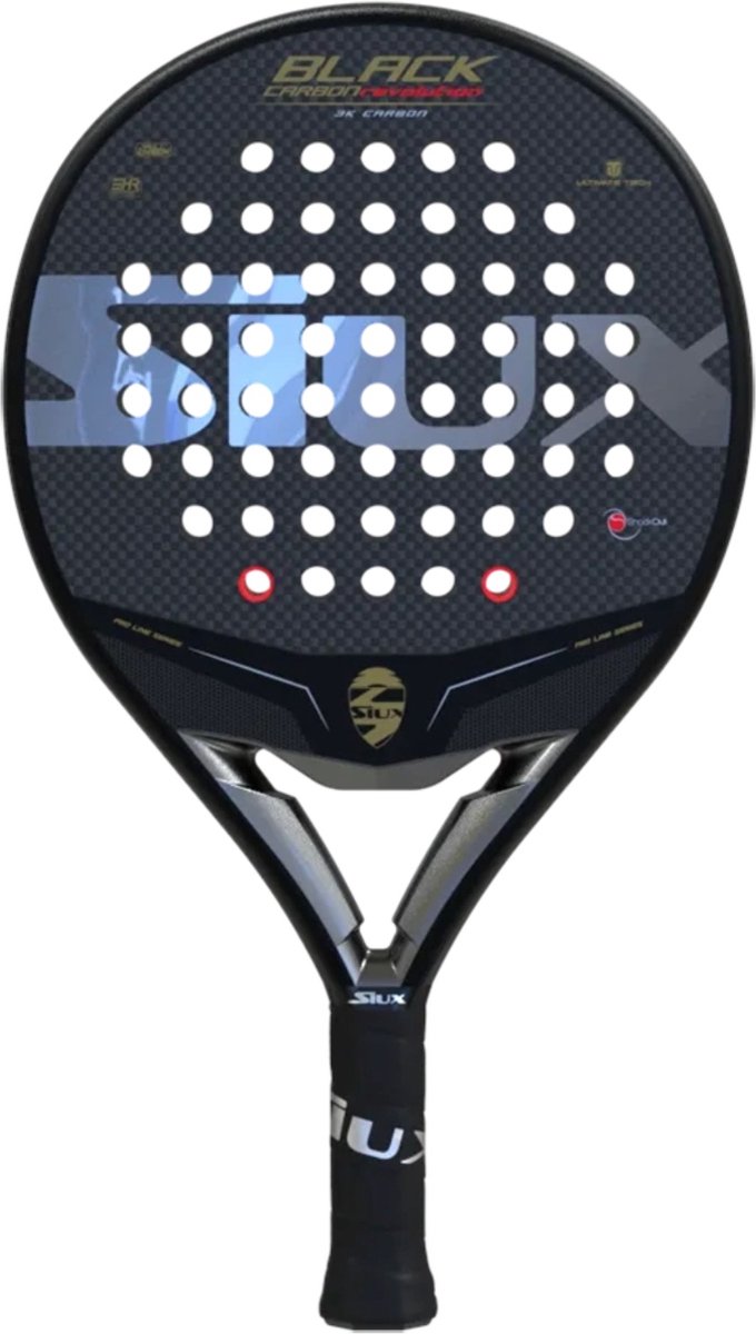 Siux Black Carbon Revolution 3K Padel Racket