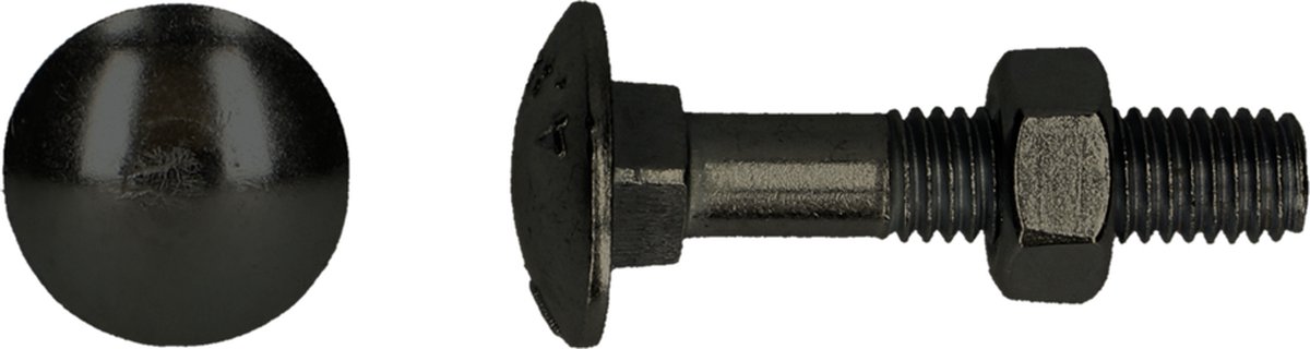 pgb-Europe PGB-FASTENERS | Houtbout 4.8 DIN 603/555 M 8x40 DCB | 200 st 603003008000403