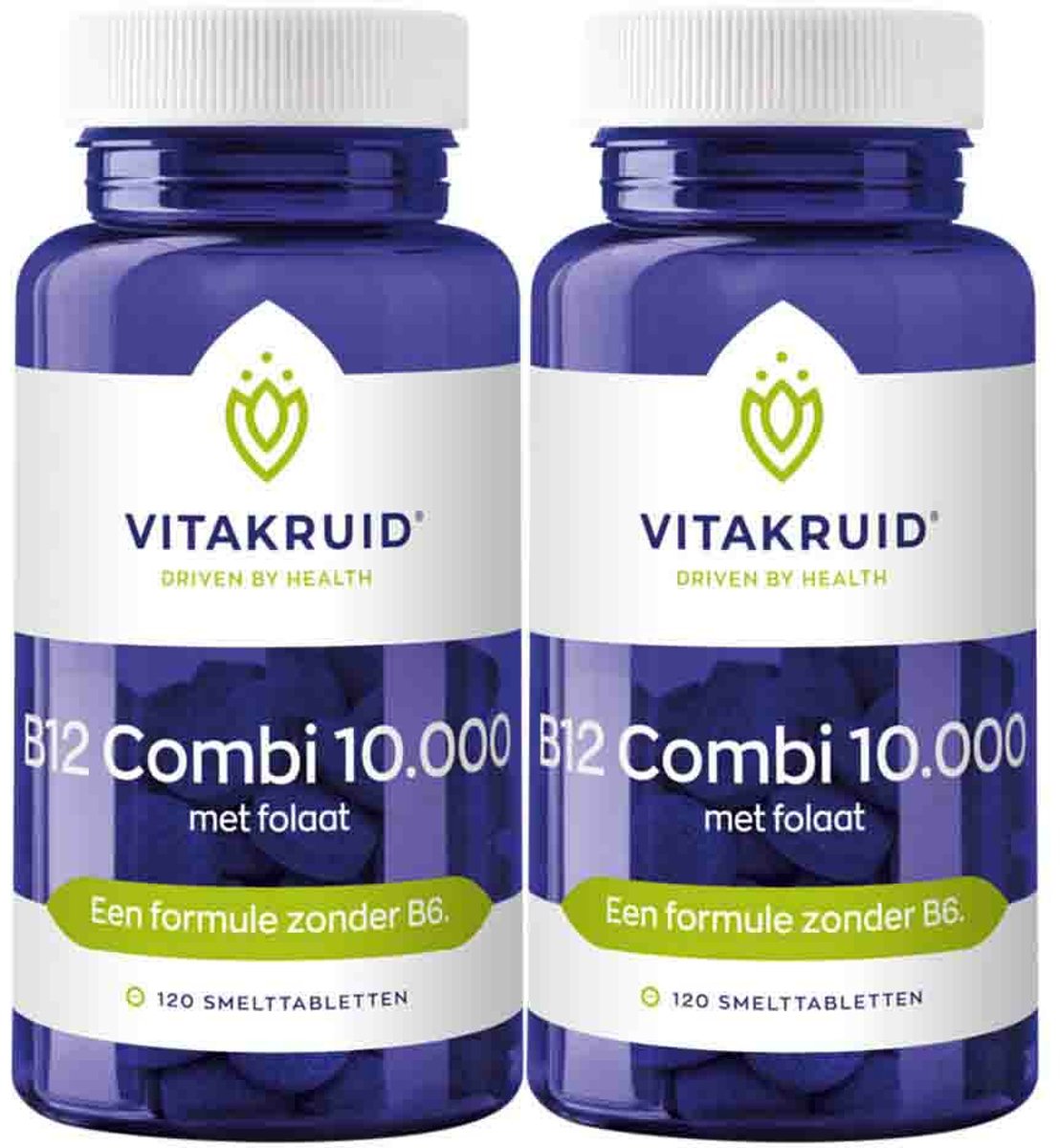 Gratis Verzending: 2x Vitakruid B12 Combi 10.000 120 tabletten