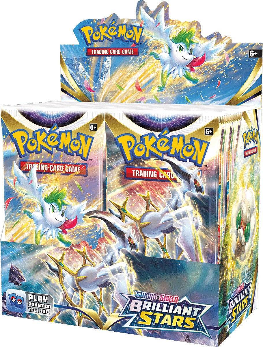 Pokémon TCG: Sword & Shield Brilliant Stars booster box Verzamelkaarten