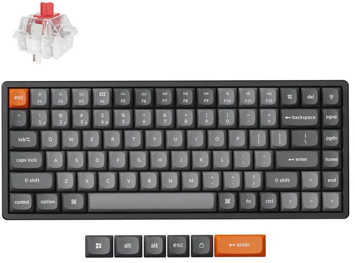 Keychron K2 Max QMK toetsenbord