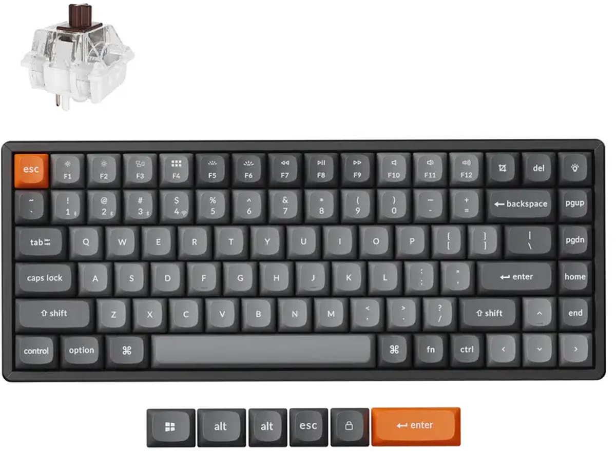 Keychron K2 Max QMK toetsenbord