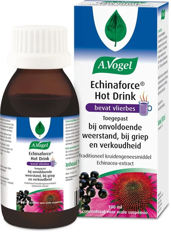 A.Vogel Echinaforce Hot Drink forte + vlierbes - 100 ml