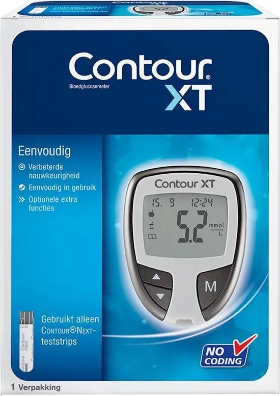 Acensia Contour XT startpakket - Bloedsuikermeter