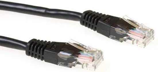 ACT IB5907 - Cat 5 UTP-kabel - RJ45 - 7 m - Zwart