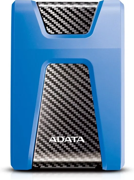 ADATA DashDrive Durable HD650 - Externe harde schijf - 1 TB BLAUW