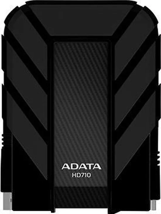 ADATA DashDrive Durable HD710 Professional - Externe harde schijf - 4 TB Zwart