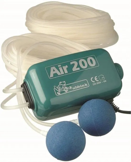 Air 200 Indoor belucht.pomp