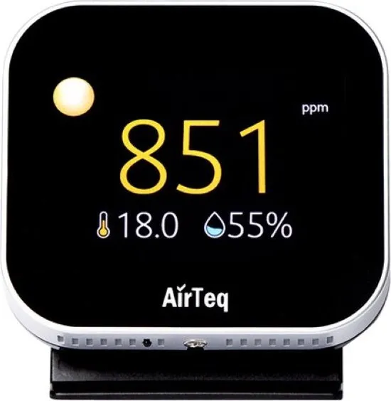 Airteq CO2 meter Touch Base
