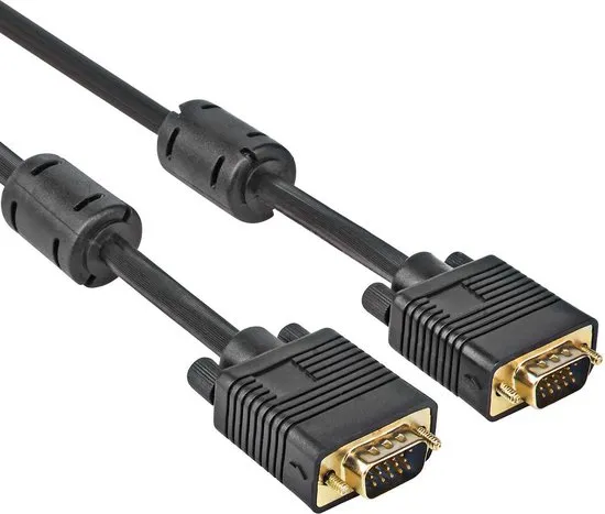 Allteq VGA (D-Sub) naar VGA (D-Sub) kabel - 40 meter - Zwart