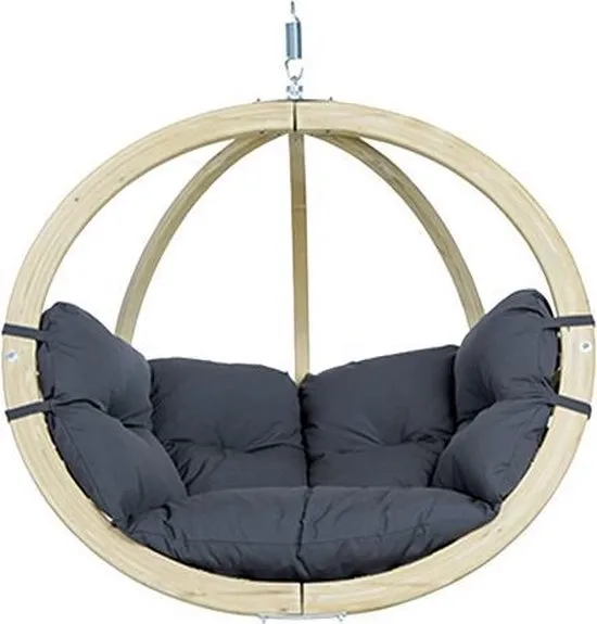 Amazonas Hangstoel Globo Chair Anthracite Weatherproof