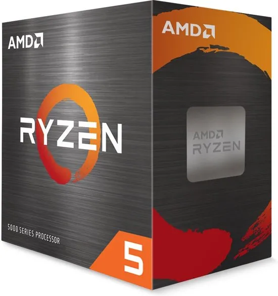 AMD Ryzen 5 5500 - Processor 3.6 GHz (4.2 GHz) - 6-cores - 12 threads - 19 MB cache - AM4 Socket - AMD Wraith Stealth - doos