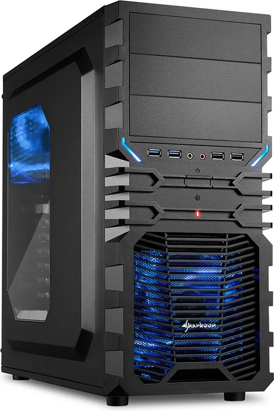 AMD Ryzen 5 AMD Ryzen 5 5600G Game Computer / Gaming PC BLAUW - 16GB RAM - 480GB SSD - RX Vega 7 - WIFI - Windows 11 PRO