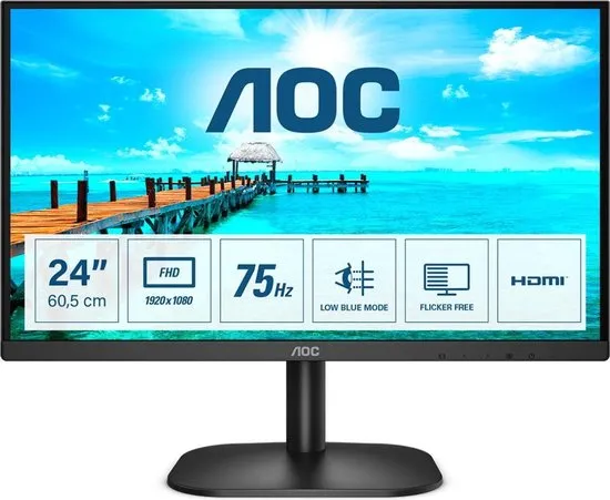 AOC 24B2XHM2 - Full HD VA Monitor - 23.8 inch