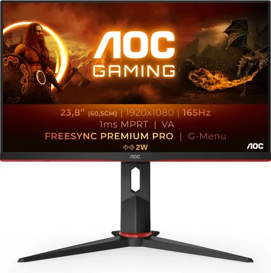AOC 24G2SAE - Full HD Gaming Monitor - 165hz - 24 inch