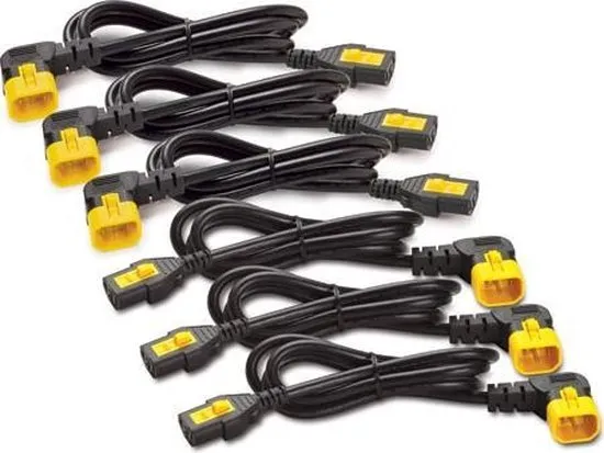 APC AP8704R-WW electriciteitssnoer Zwart 1,2 m C13 stekker C14 stekker