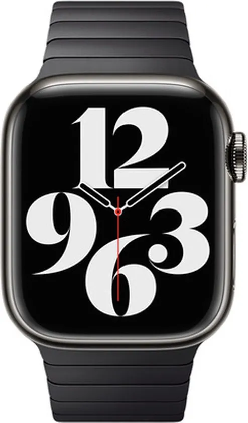 Apple 38mm Link Bracelet - Horlogebandje voor smart watch - 135-195 mm - Spacegrijs - voor Watch (38 mm, 40 mm , 41mm)