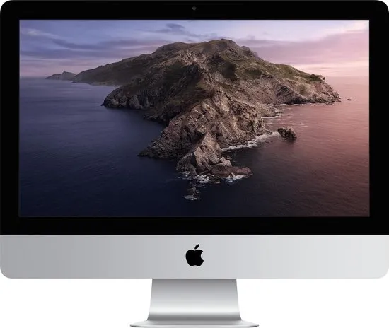 Apple iMac 54,6 cm (21.5'') 4096 x 2304 Pixels Intel® 8de generatie Core™ i5 8 GB DDR4-SDRAM 256 GB SSD AMD Radeon Pro 560X Wi-Fi 5 (802.11ac) Zilver Alles-in-één-pc macOS Catalina 10.15