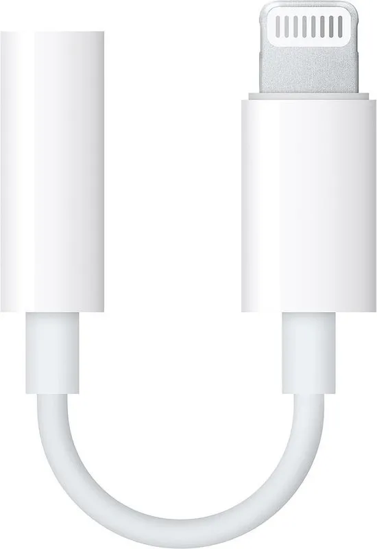 Apple lightning naar 3,5 mm Jack audio aansluiting adapter