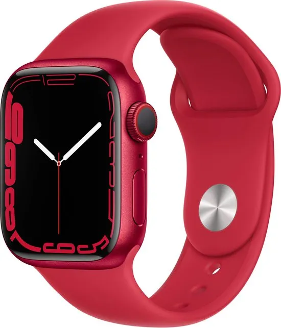 Apple Watch Series 7 - 41 mm - 4G - GPS - Rood