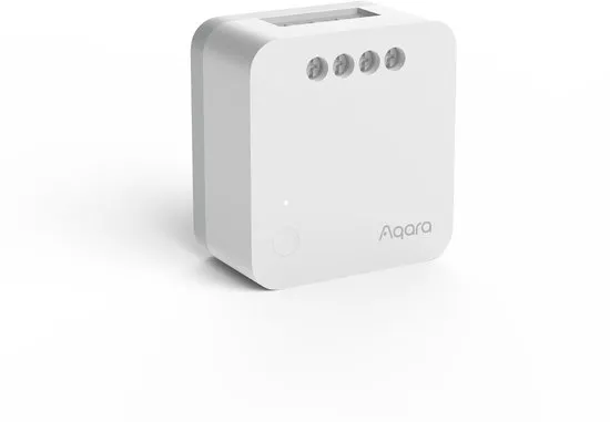 Aqara Single Switch Module T1 (zonder nul-draad) (Officiële EU versie, CE gekeurd) Zigbee – compatible met Homey, Domoticz (plug in), Home Assistant, Home Kit (via Aqara Hub), Mi Home en meer.