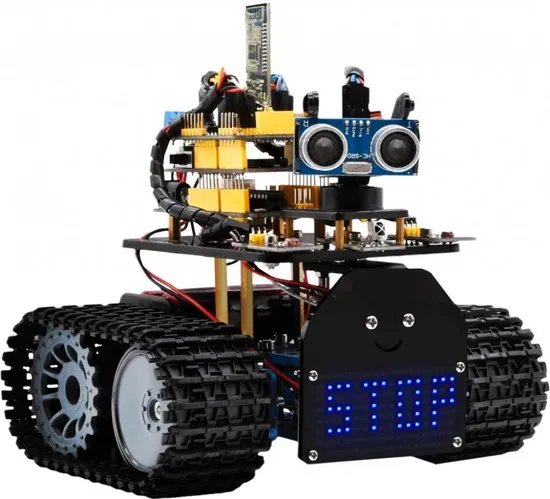Arduino starter kit Mini Tank Robot V2 KS0428 keyestudio - Arduino Kit