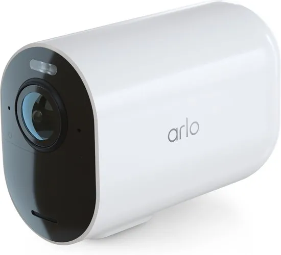 Arlo Ultra V2 XL BEVEILIGINGSCAMERA draadloos 2-STUKS (wit) - IP Camera binnen & buiten - Batterij 12 mnd. - Geïntegreerde sirene & spotlight (nachtzicht) - Geschikt Smart Home Platforms - Incl. proefperiode Arlo SECURE - Veiligheid zit in ons DNA