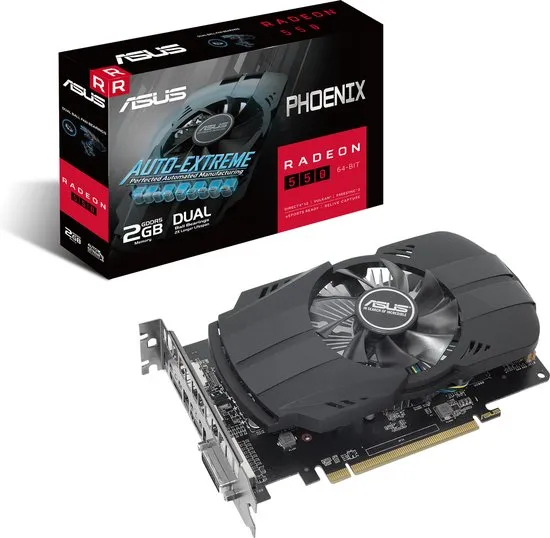 ASUS Phoenix Radeon RX 550 - Videokaart