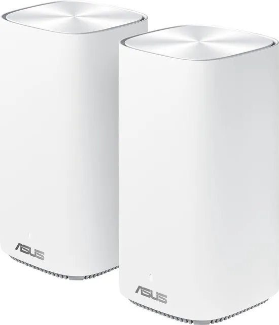 ASUS ZenWiFi mini (CD6) - Router - met UK plug - 2-pack / Wit