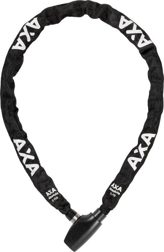 AXA Absolute 5 Kettingslot - 110 cm - zwart