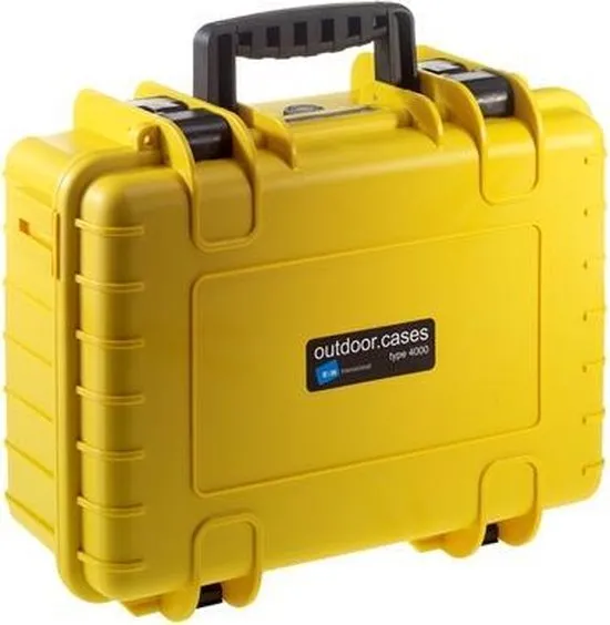 B&W International Type 4000 Outdoor Case incl. schuimstof - zwart