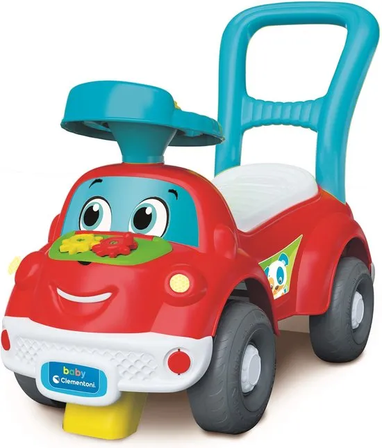 Baby Clementoni - Ride on Car 3 in 1 - Loopwagen - Babywalker - Met Activity Center - 12-36 maanden