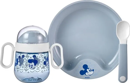 Babyservies 3-delig Mickey Mouse