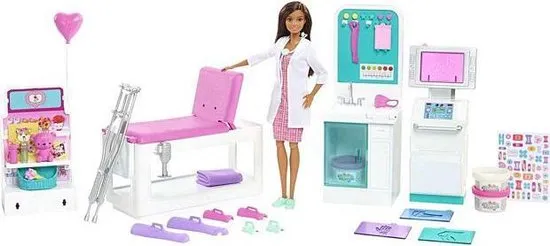 Barbie Careers Medical Playset incl Barbie
