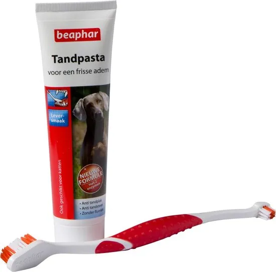 Beaphar Hondentandenborstel En Tandpasta - Combi Pack - 1 St
