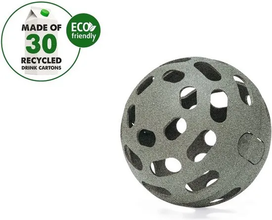 Beeztees Snackbal -  Kippen Speelgoed - 100% Gerecycled Plastic - Dia 15 cm
